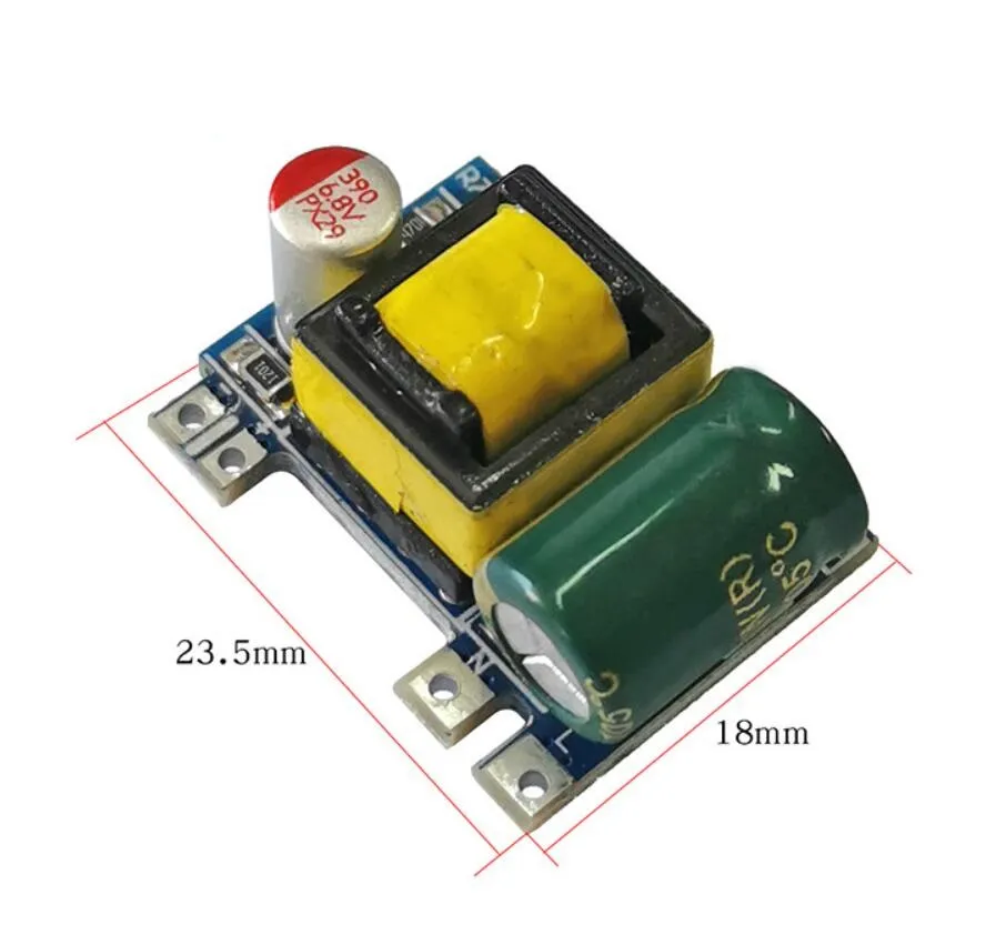 노트북 데스크탑 미니 장치를위한 AC-DC 스텝 다운 모듈 정밀 5V 700mA 3.5W 절연 스위치 전원 220V 전원 공급 장치