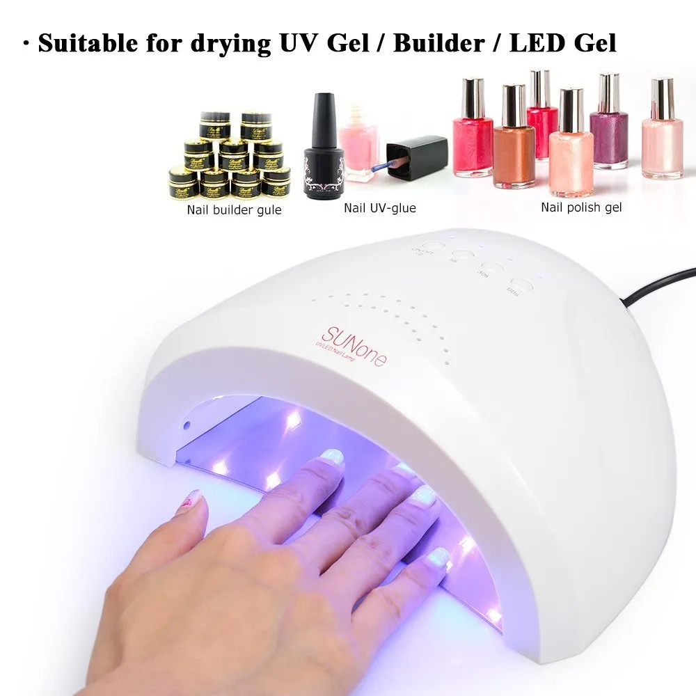 Professional Gel Polish LED Nail Dryer Lamp with timer - Poxie Creations  the No-Chip Gel Nail Polish