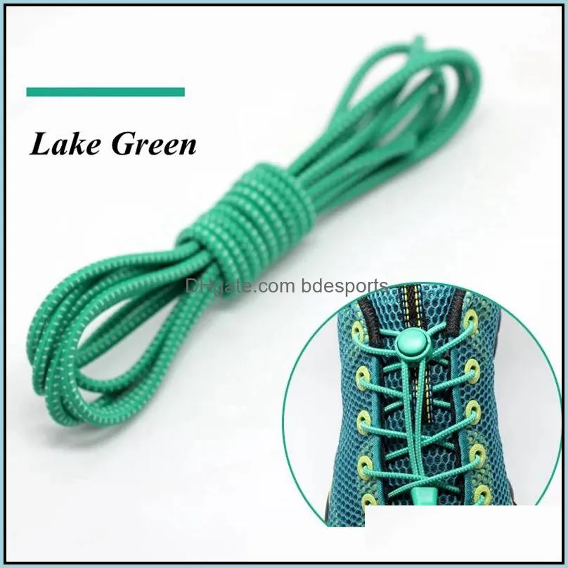 Round Elastic Shoelaces Suitable For Various Shoe Accessories No Tie Shoelace Fixed Stretching Locking Lazy laces