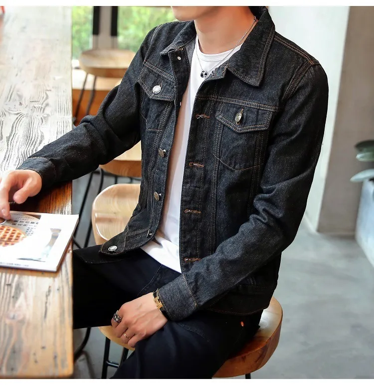 Vintage Mens Denim Bomber Jacket Hip Hop Streetwear Jeans Coat For Men In Sizes M 4XL 201120 From Dou04 23.1 DHgate.Com