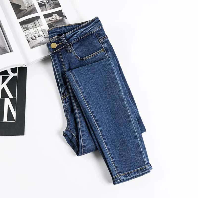 Black Stretchy Denim Jeans For Women Casual Donna Bottoms Skinny Denim  Trousers For Women In Plus Size From Xue04, $15.83