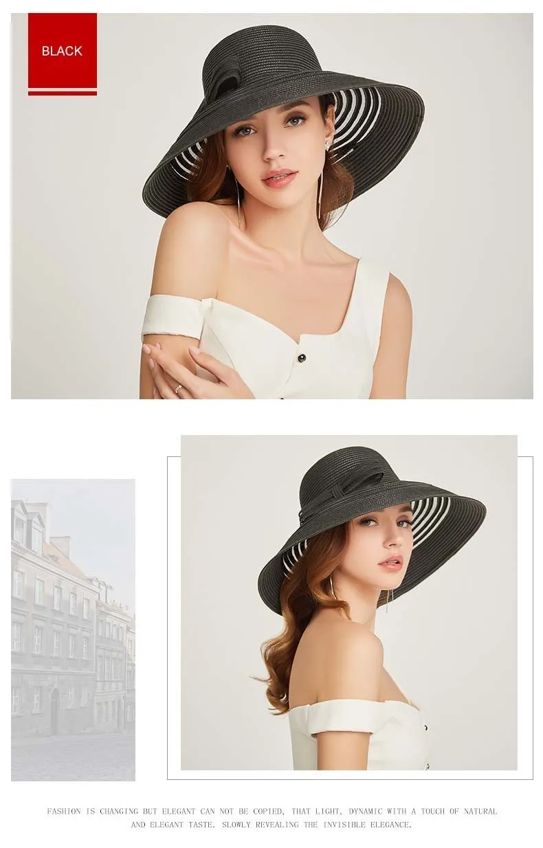 elegant women summer hat