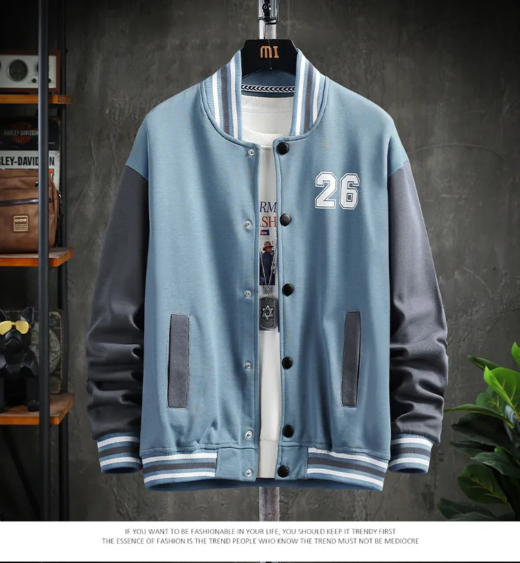 ジャケット・アウター StudioDoe Curved Sleeve Baseball Jacket ジャケット・アウター StudioDoe Curved Sleeve Baseball Jacket