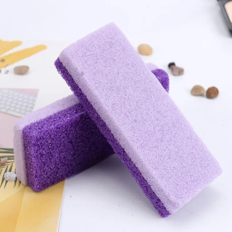 chamois buffer 1 Pc Foot Pumice Sponge Block Callus Foot Remover Hands Scrub Manicure Nail Tools Professional Pedicure Ca qylLbe