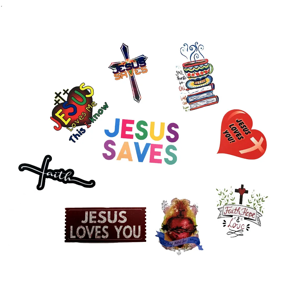 Jesus And Coffee Christian Decal Vinyl Sticker For Water Bottle, Laptop,  Car