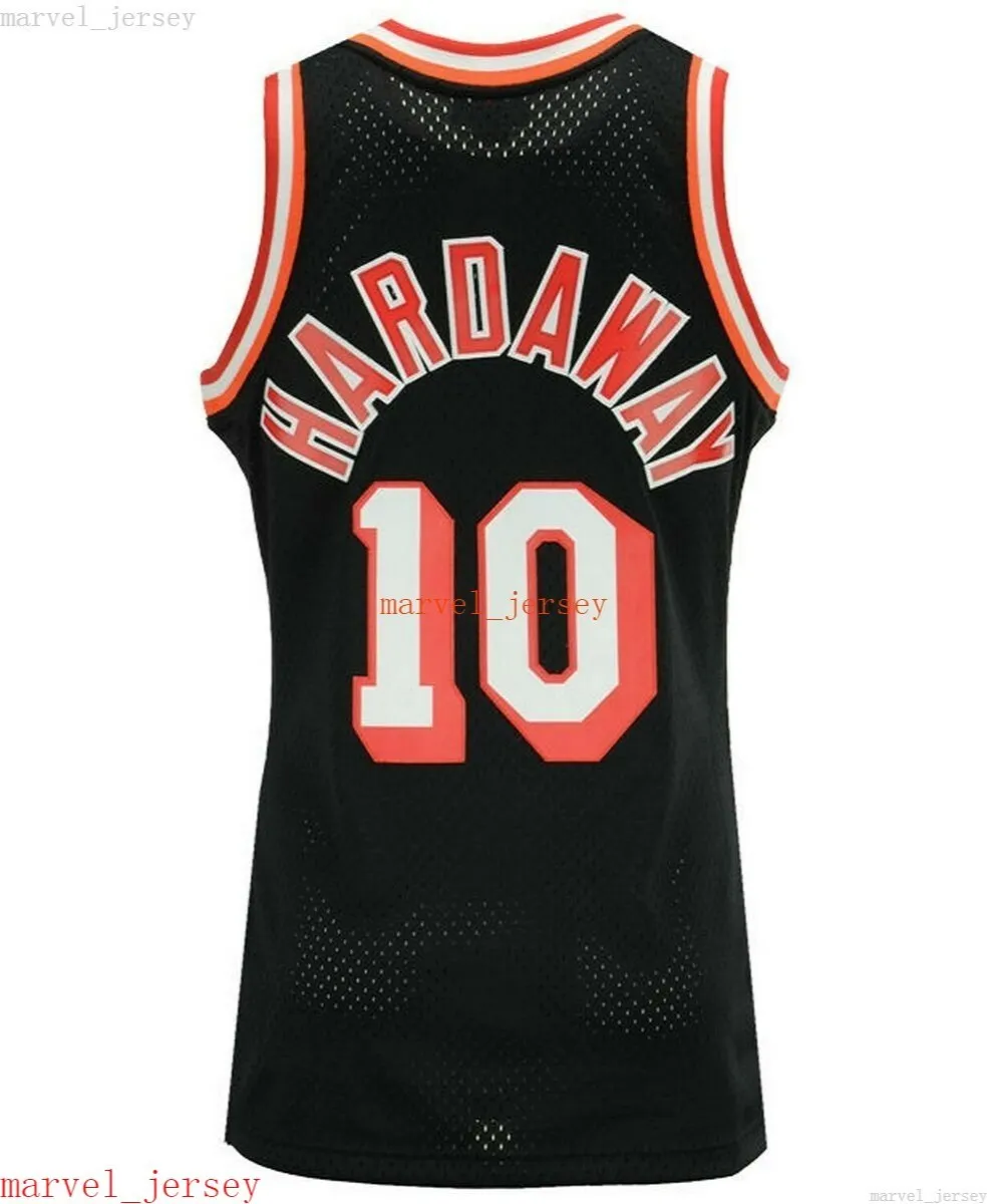 Custom gestikte Tim Hardaway #10 1996-97 Jersey XS-6XL Mens Throwbacks Basketball Jerseys Men Women Jeugd