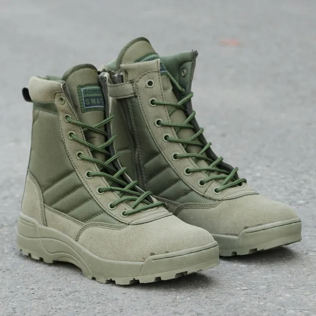 Army green booties on sale