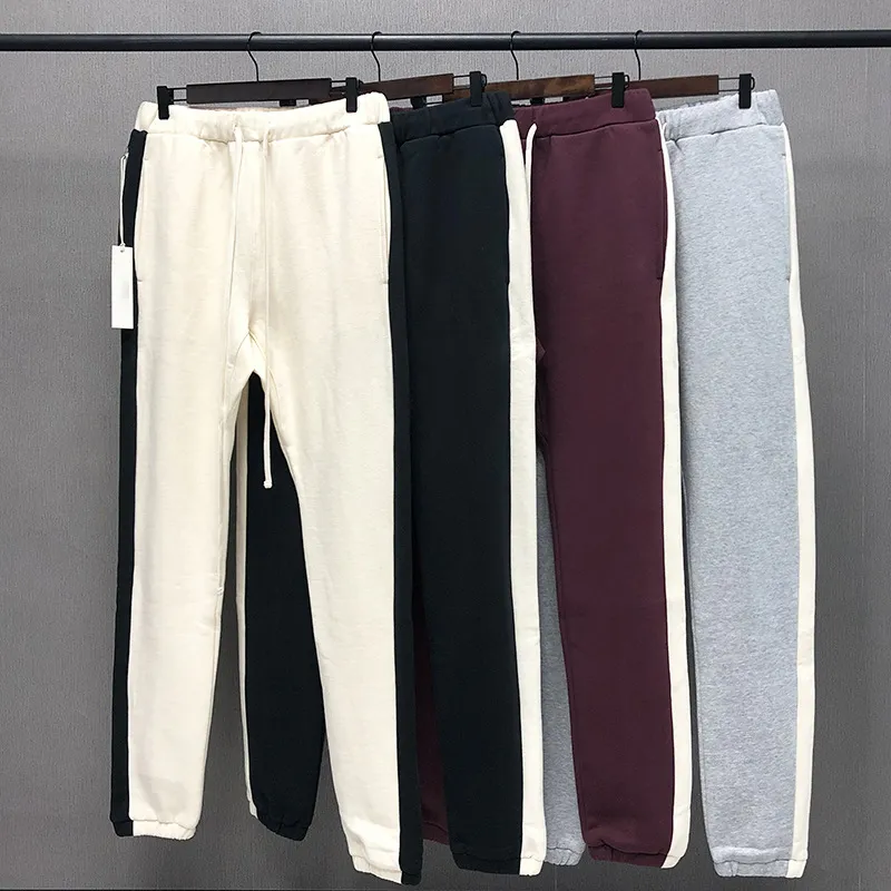 Pantaloni da uomo Pantaloni della tuta Pantaloni riflettenti stile jogger Pantaloni da lettera 4 colori