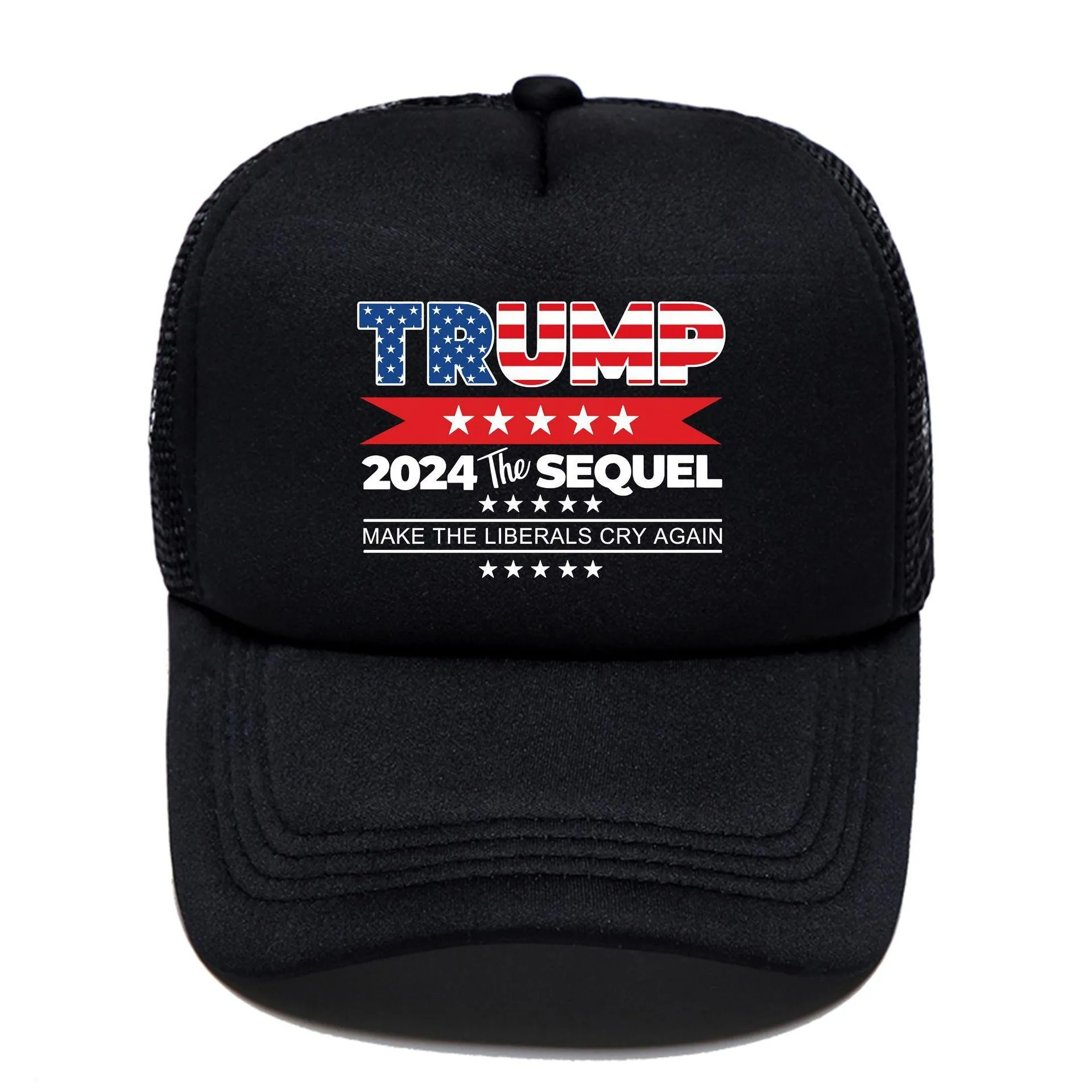 Donald Trump 2024 Baseball Caps Men Hip Hop Cap Breathable Mesh Sun Hats