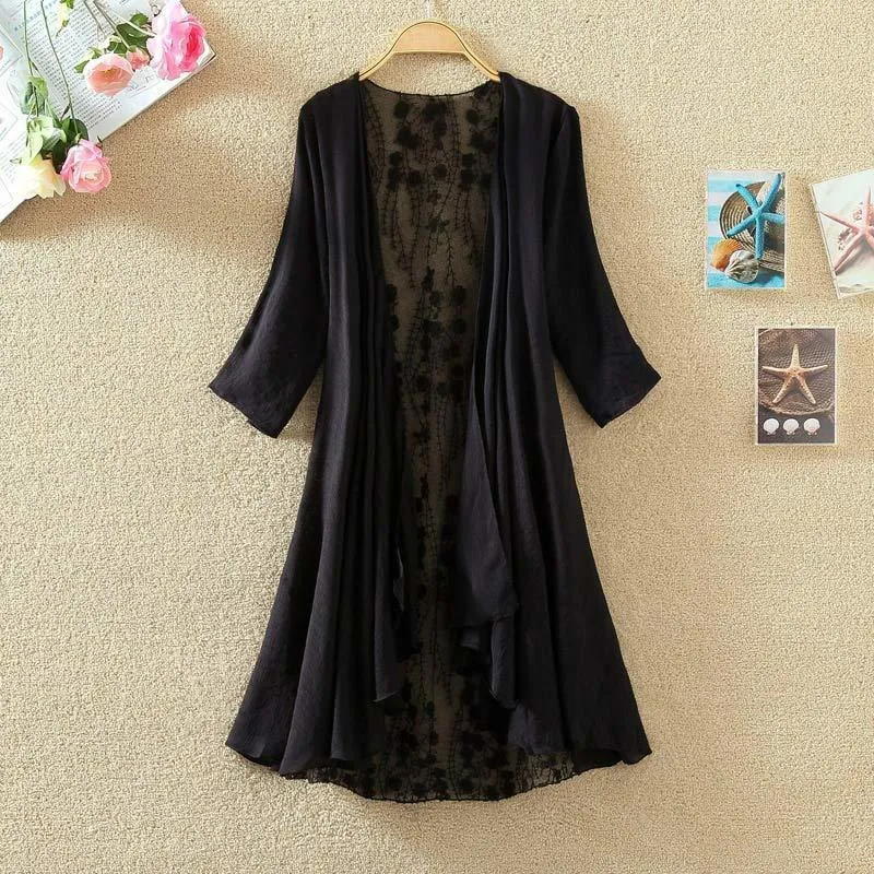 Ladies clearance chiffon cardigans