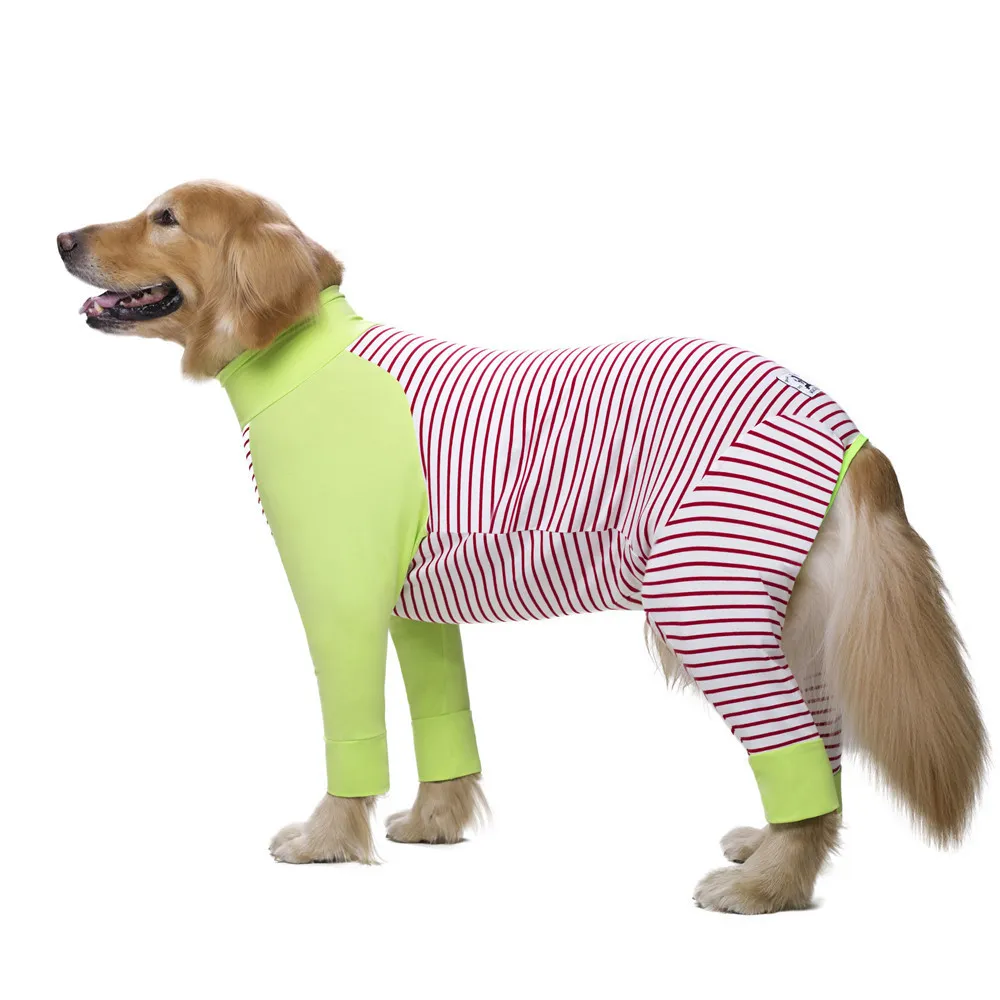 Striped Large dog clothes (4)