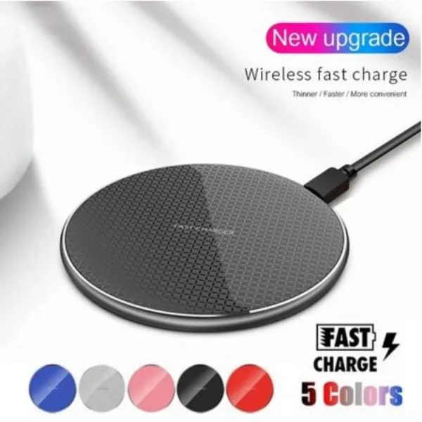 2022 10W Fast Quick Wireless Charger For iPhone 14 13 12 mini 11 Pro max X XS XR X 8 Plus USB Qi Charging Pad S20 Huawei