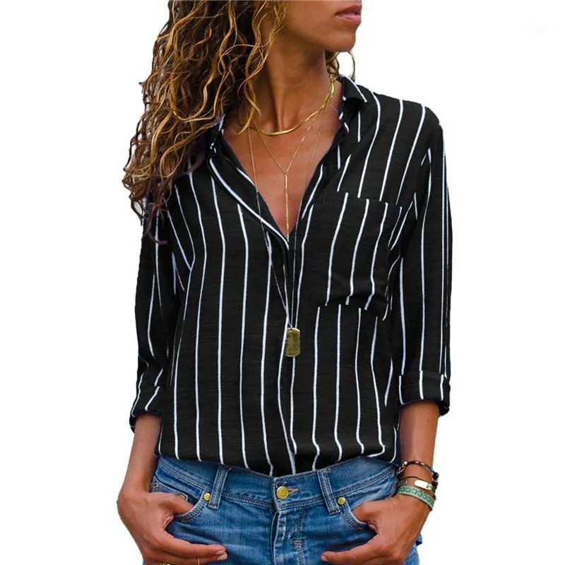 Modas de blusas a rayas 2019 outlet