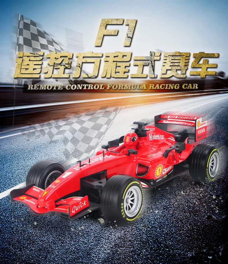 Generic Voiture de Course Formula 1-Télécommandée Rechargeable- Jouet pour  Enfant F1 à prix pas cher