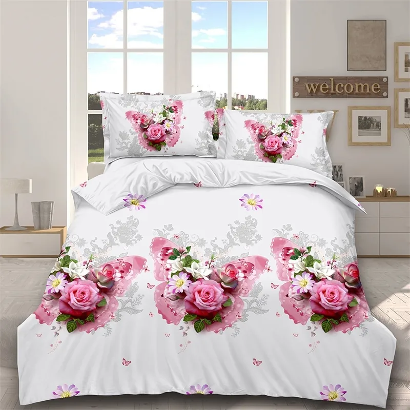 3d printed bedding set bedclothes Cover set winter Bed Sheet queen twin quilt queen king size bedspread bed sheet 3D Bedding Set 201120