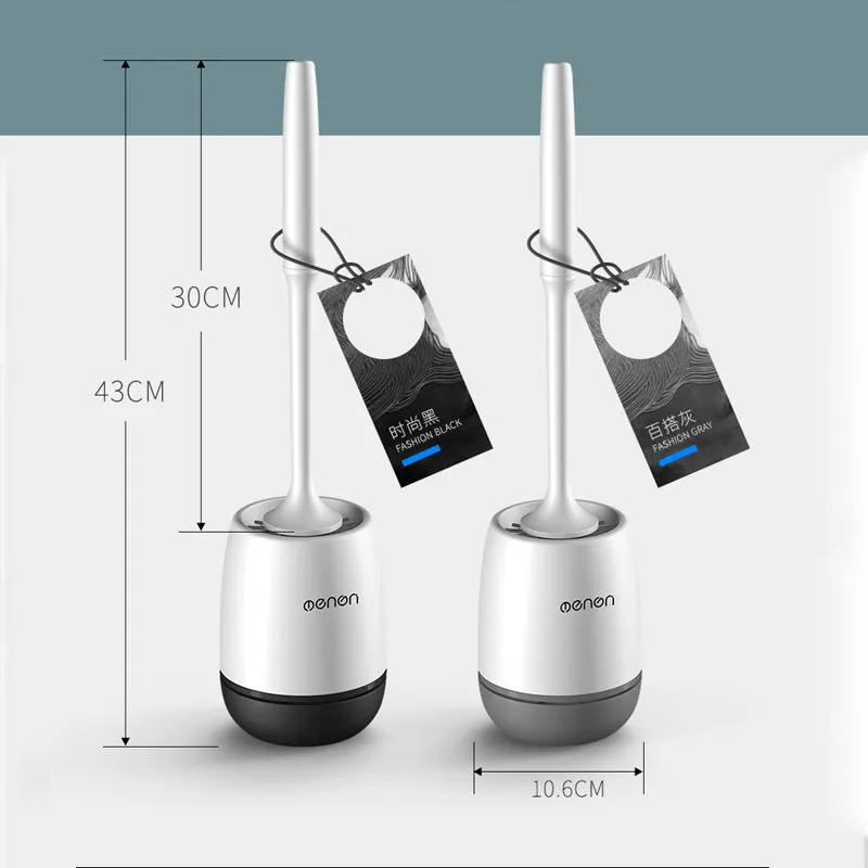 TRP WC Туалетная щетка держатель резиновый туалет чистящий кисть для стены, висит бытовой уборки для ванной комнаты для ванной комнаты LJ201204