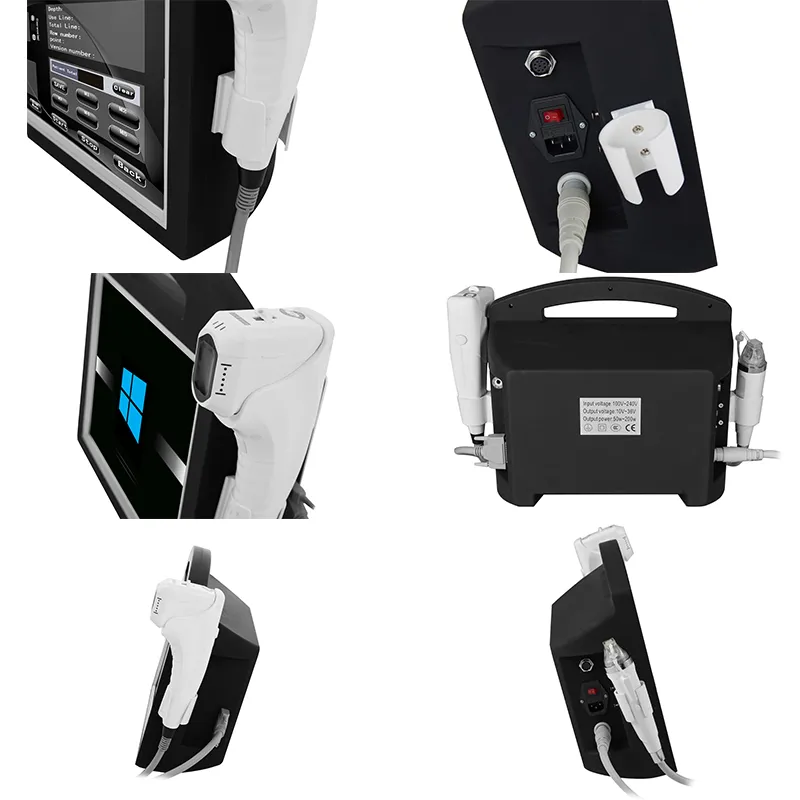 Machine HIFU 2 en 1 4D, appareil de Lifting des rides du visage, amincissant, équipement de beauté à micro-aiguilles RF, nouvel arrivage