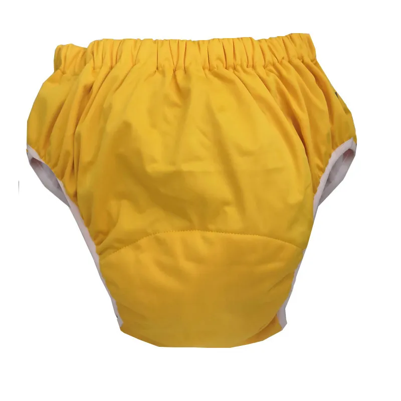 4 Wybór koloru Wodoodporne Starsze Dzieci Dorosłych Tkaniny Diaper Pokrywa pieluchy pieluchy pieluchy Dorosłych Dorosłych Pants XS S M L 201020