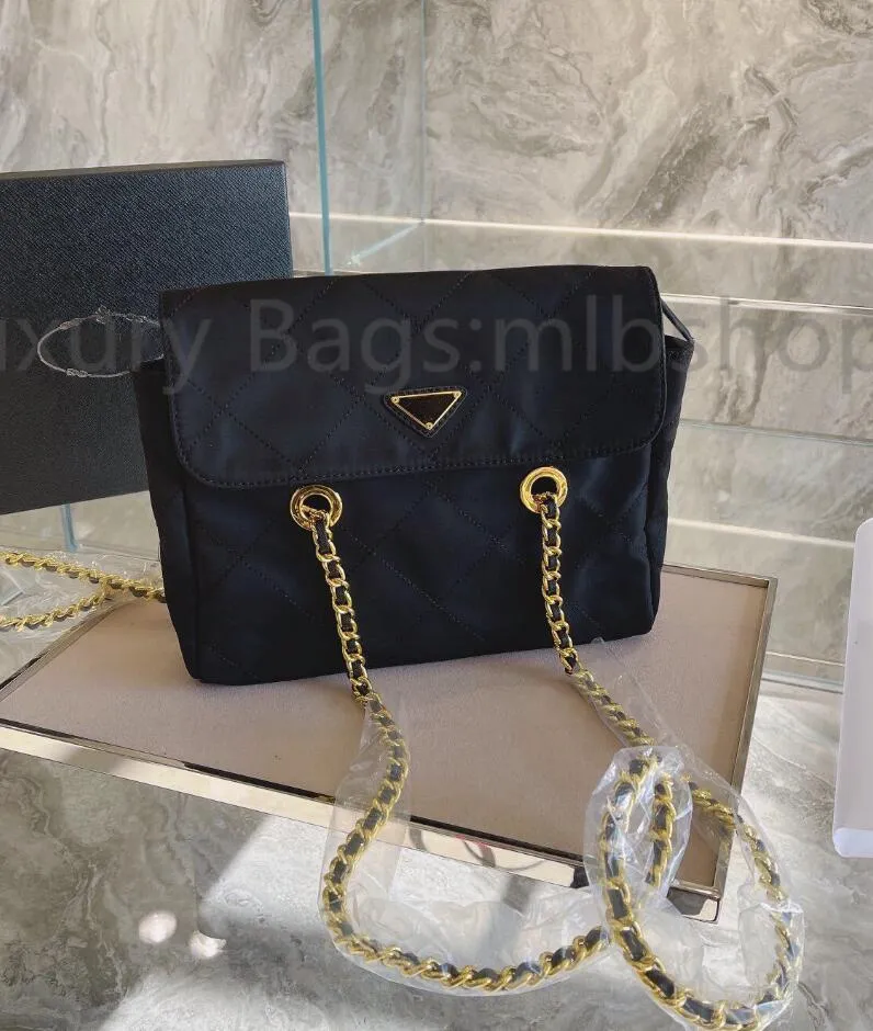 High Quality luxurys designers Shoulder bags Fashion womens CrossBody Handbag ladies parachute bag purse 2022 new Chains Messenger Handbags wallets