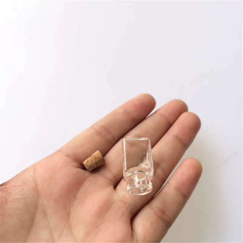Mini Glass Bottles Pendants Small Wishing Bottles With Cork Arts Jas For Necklace Pendants