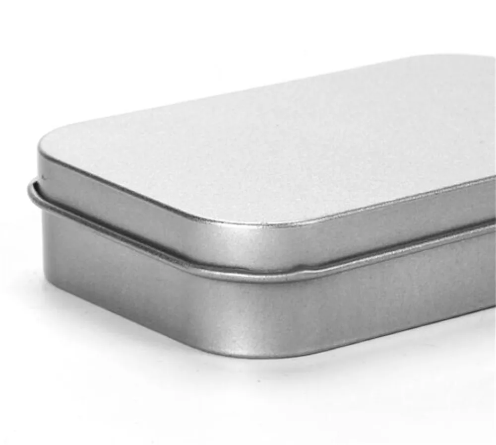 Rectangular discount metal containers