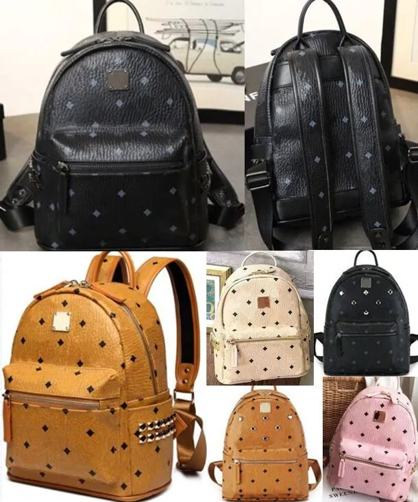Womens Men Backpack Schoolbag Student backpack High Quality Genuine Leather bookbag Backpacks for Teenage Girls Boys Rucksack