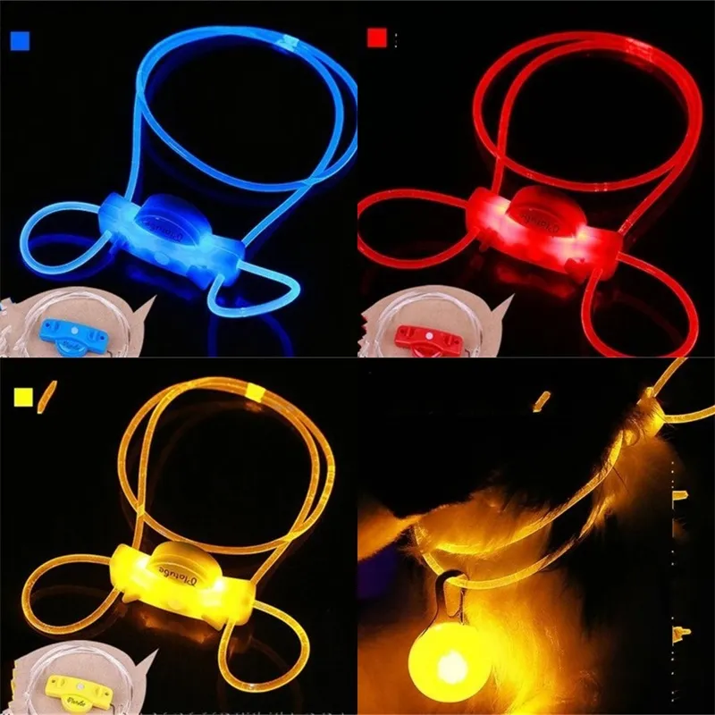PetSafe LED Safety Collar Multicolor Flashing Light For Nighttime