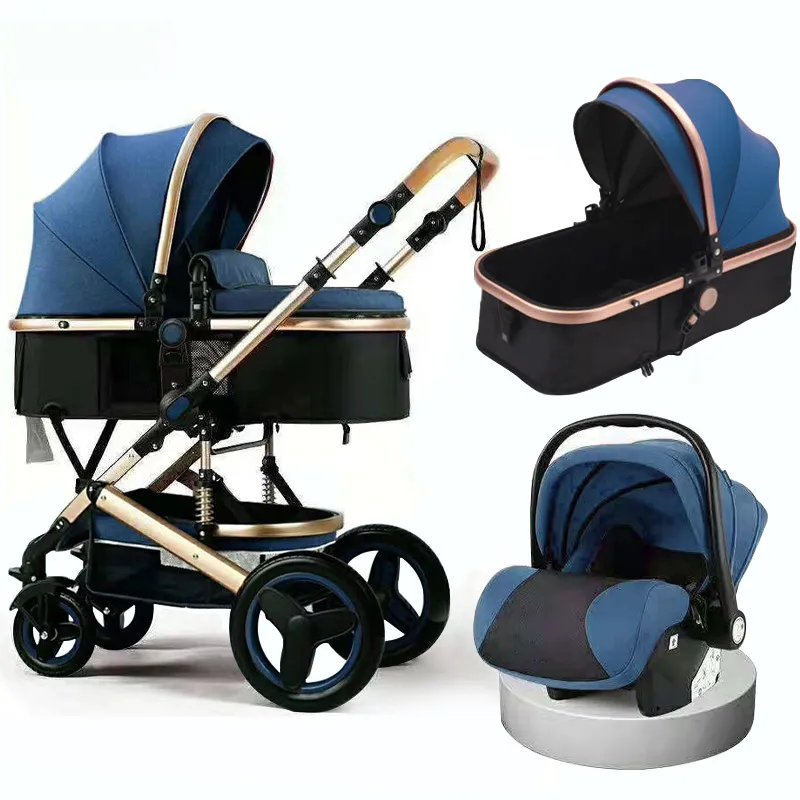 Luxury 3 In 1 Baby Stroller With Car Seat, Travel Pram, Carriage Basket,  And Cart Hot Mom Emmaljunga Stroller For Babies Carrito Bebe 20211222 H1  From Babyhouse2020, $372.87