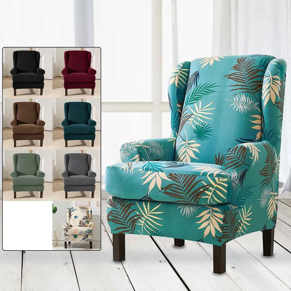 Armchair Covers Chair Cover King Wing Chair Slipcover Stretch