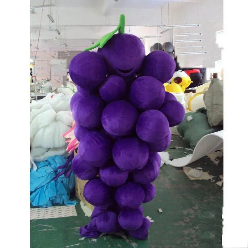 2019 Rabat Factory Sale Super Grape Maskotki Kostiumy Crayon Cartoon Apparel Urodziny Masquerade