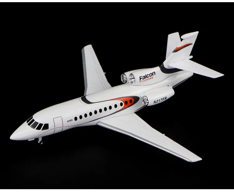 1:200 Falcon Response Simulation Alloy Aircraft Model... From Jiao08 ...