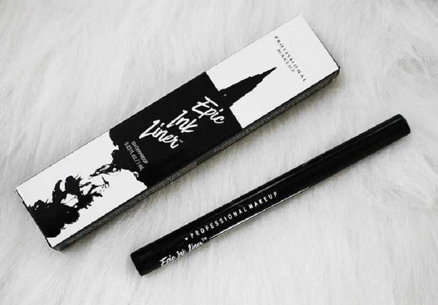 Niska cena Epic Ink Liner Czarny eyeliner w ołówku Headed makeup liquid Black Color eye liner wodoodporny Kosmetyki Długotrwałe