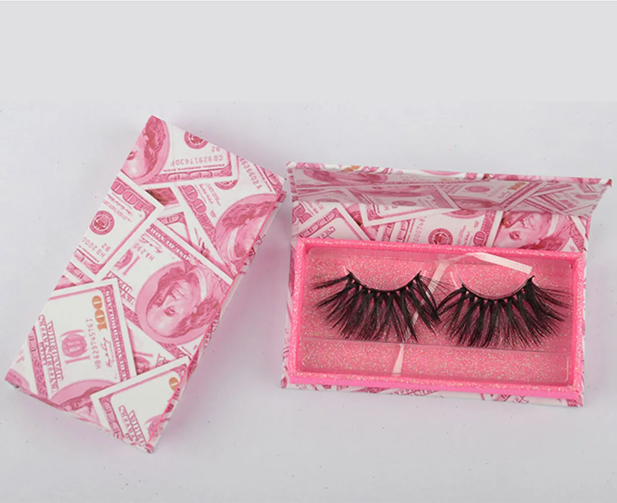 25mm 5D Mink Lashes Real Natural False Eyelashes Big Volumn Eye Lashes 3D Luxury Makeup Dramatic Lashes Private Label Eyelash Packaging Box