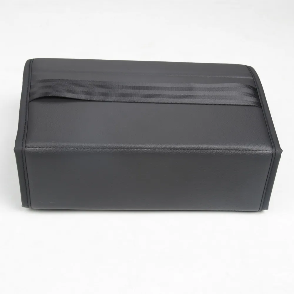 Für Tesla Model Y Unter dem Sitz Aufbewahrungsbox Klappbarer  Leder-Organizer-Koffer Auto-Modifikation Innenraum Autozubehör mit  Abdeckung Tragbare