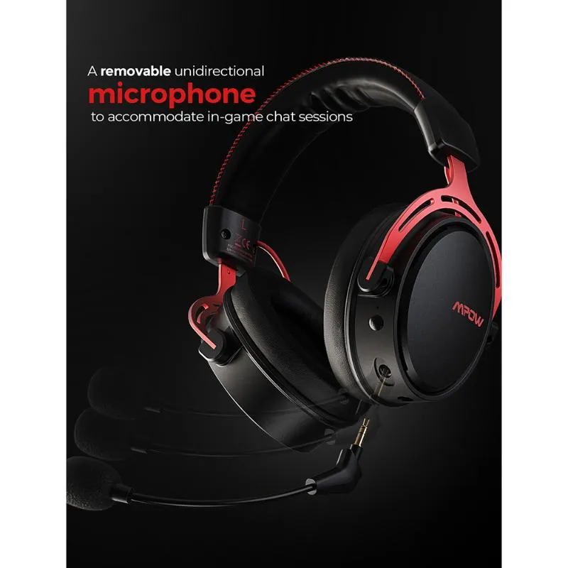 Auricular Gaming INALAMBRICO Mpow AIR 2.4G para juegos PS5/PS4/PC Ordenador  con controlador de