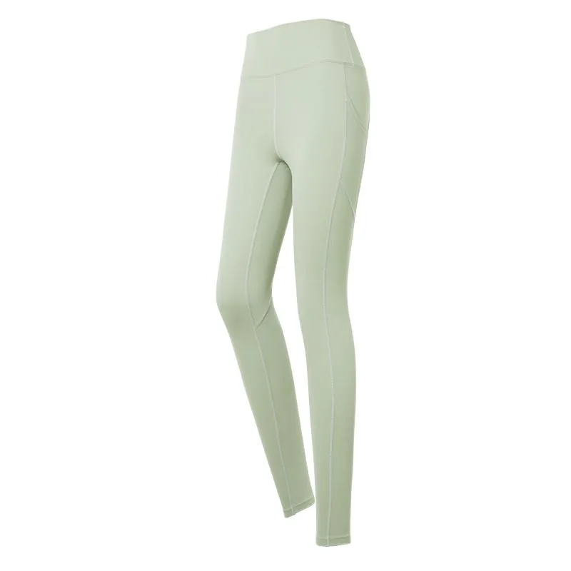 Vansydical Womens High Waisted Running Workout Tights For Women With Pockets  Stretchy Yoga Leggings For Jogging, Gym, And Tummy Control Style 1337E From  Cbc13344, $25.49