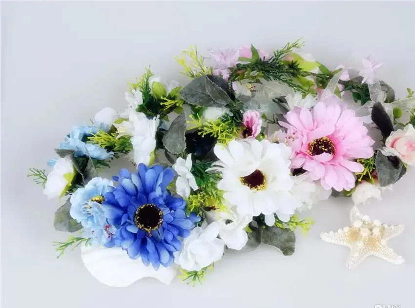 ghirlande di fiori ghirlande di fiori per la casa accessori per capelli da sposa copricapo da sposa copricapo da sposa per copricapo da sposa