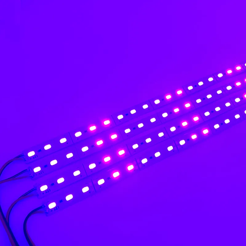 10st / lot LED Grow Lights Rigid Bar Tubes SMD 5730 DC 12V LED Växtlampor Aquarium växthus Hydroponic Plant Y200922