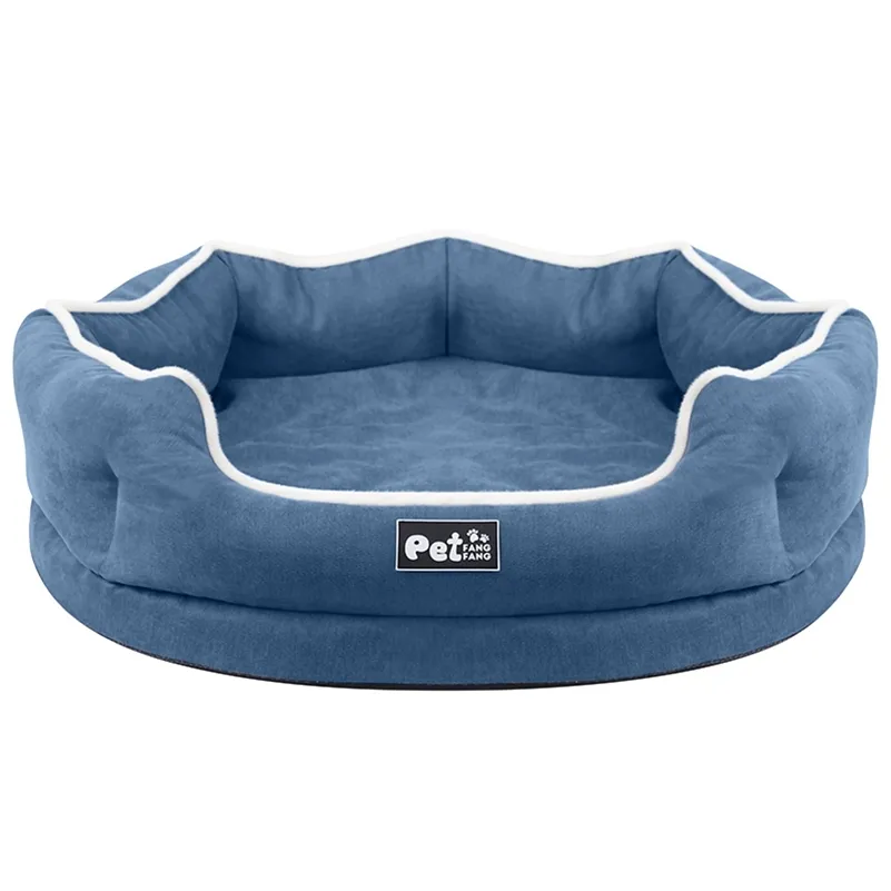 Cama de cães de espuma de memória para pequenos grandes cães inverno casa de cachorro quente macio sofá destacável sofá respirável All Seasons cachorrinho Kennel LJ201201