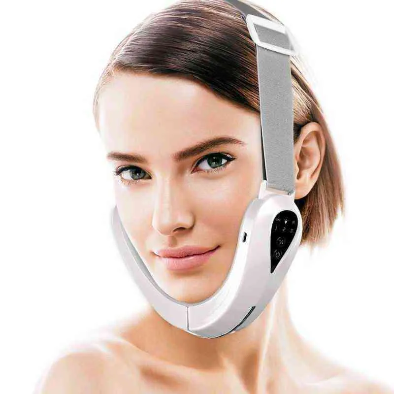NXY EMS Facial Massager LED Photon Therapy Face Slimming Device With ...