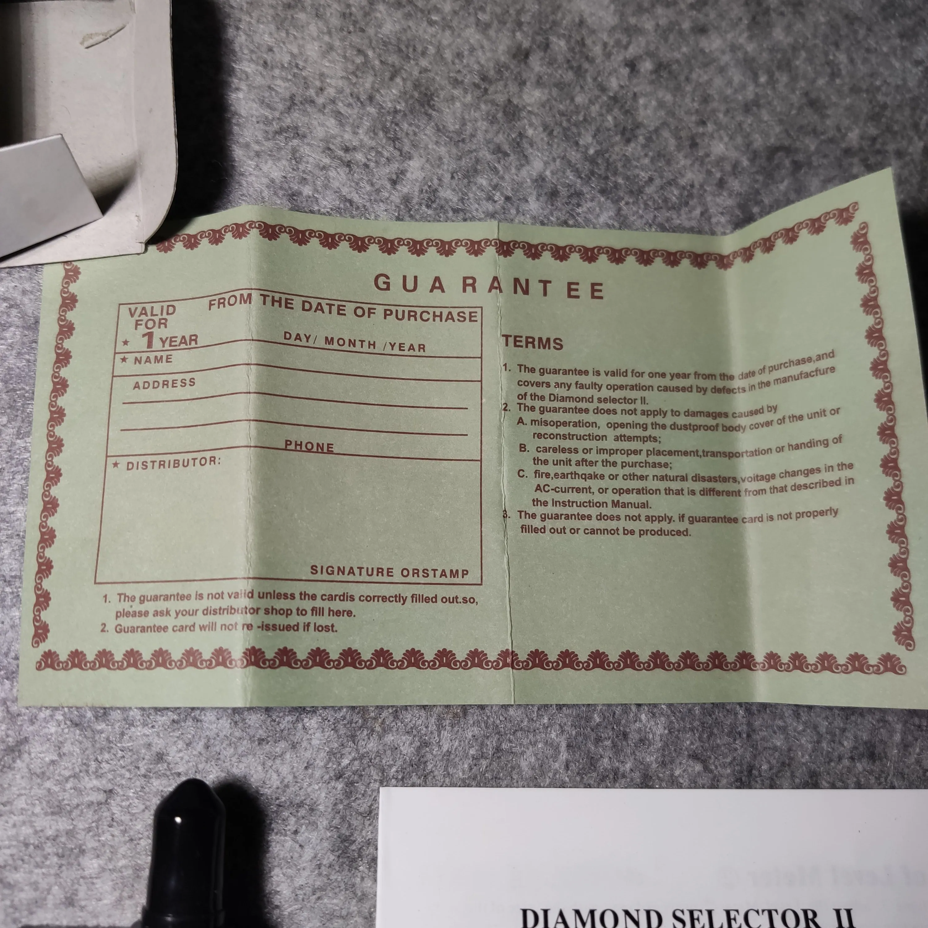 Diamond selector 2 sapphire 2025