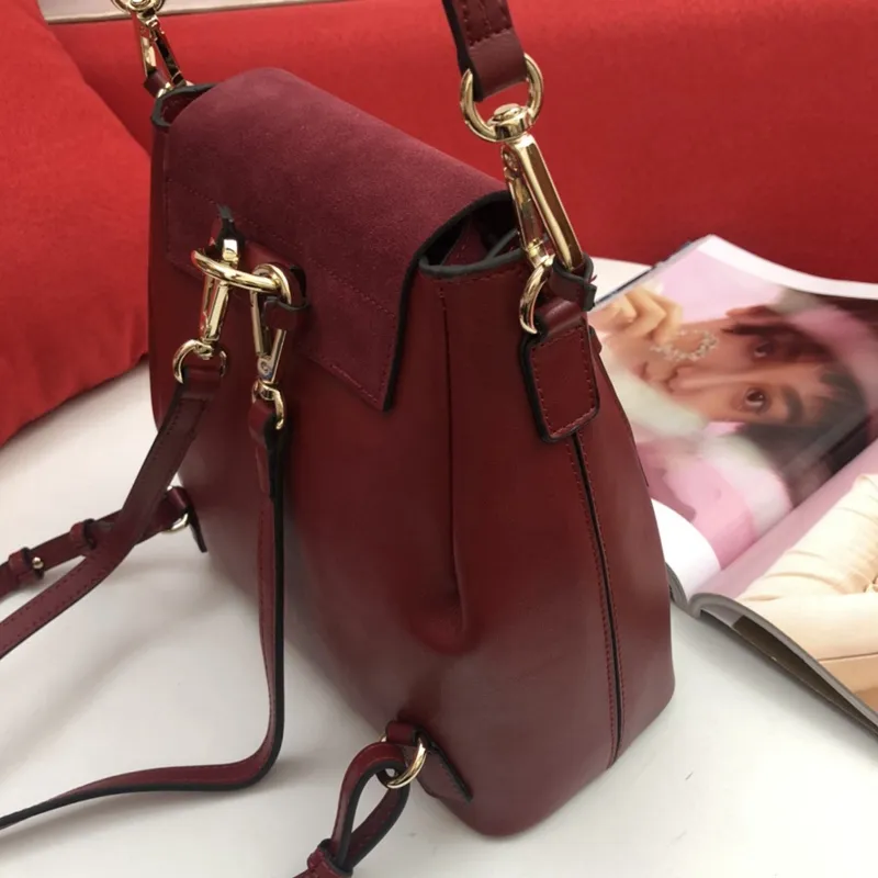 New Fashion Bags Genuine Leather Women Designer Backpack Strap Shoulder Famous Mini Backpack Women Handbags Wallets School Bag Good Quality