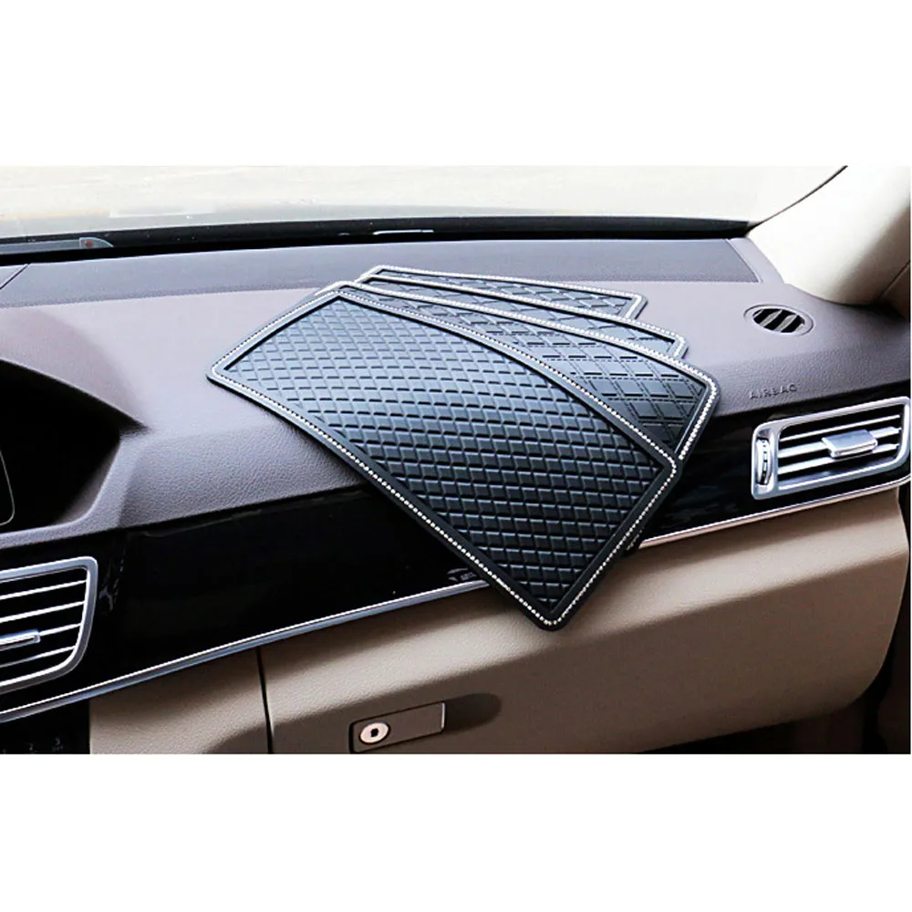 Accessoires intérieurs de voiture Tableau de bord de voiture Antidérapant  Mat Auto Phone Coussin Pvc pour téléphone portable Support Navigation