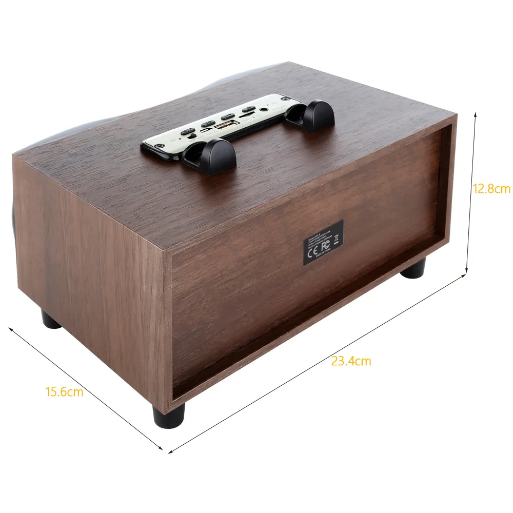 Toproad wooden wireless bluetooth speaker cheap