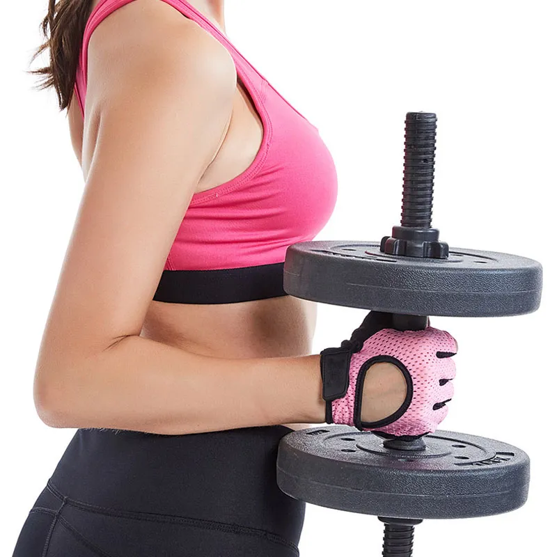 Guanti Fitness Mezze Dita Guanti Fitness Mezza Dita Unisex Per Palestra - Sollevamento Pesi, CrossFit, Con Avvolgimento Polso Guanti Palestra Mezza Dita - Foto 8