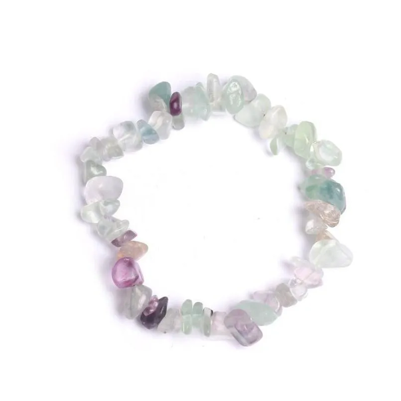 natural healing crystal bracelet sodalite chip gemstone 18cm stretch bracelet natural stone bracelets mixed gemstone chakra bracelet