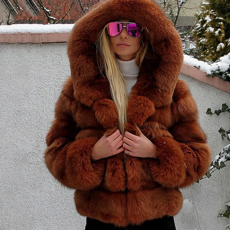  Silver Fox Fur Parkas Mujer Chaqueta Más el Tamaño de las  Mujeres Abrigo de Invierno Espesar con Capucha Chaqueta de Invierno Mujer  Caliente Outwear Parka Rojo Vino 3 XL : Ropa