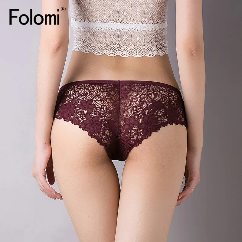 Pack ! Sexy Panties Women Lace Transparent Underwear Ultra Thin