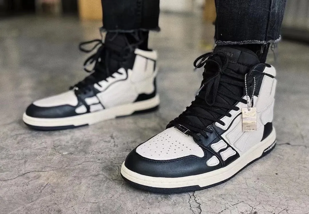 New Year 2020ss SKEL TOP Season Shoes king Skull Real Leather Handmade exclusive Boots dropship Men trainer street boots