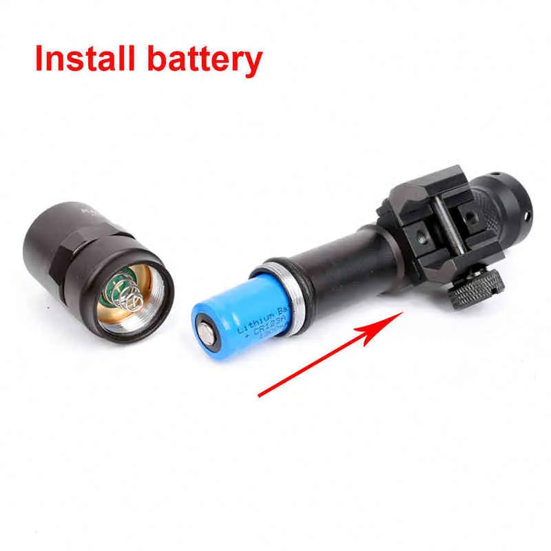 Tactical M600B Light LED Flashlight Hunting Rail Mount M600B Weapon light Tactical M600B Light LED Flashlight Hunting Rail Mount M600B Weapon light